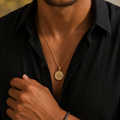 Colar Compass l Dourado