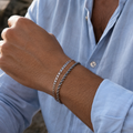 Pulseira Vint l Prateada